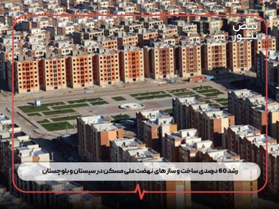 رشد ۶۰ درصدی ساخت‌ و ساز های نهضت ملی مسکن در سیستان و بلوچستان
