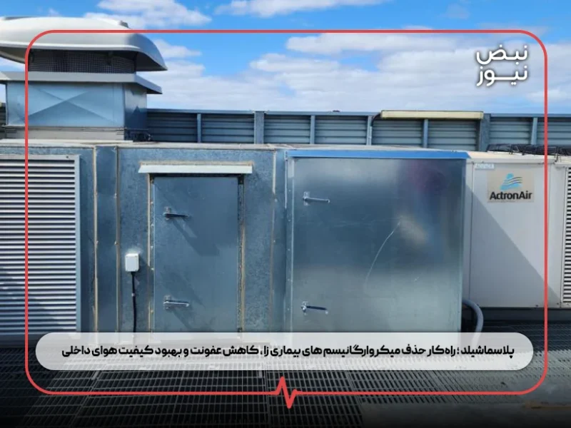 پلاسماشیلد ؛ راه‌کار حذف میکروارگانیسم‌ های بیماری‌ زا ، کاهش عفونت و بهبود کیفیت هوای داخلی