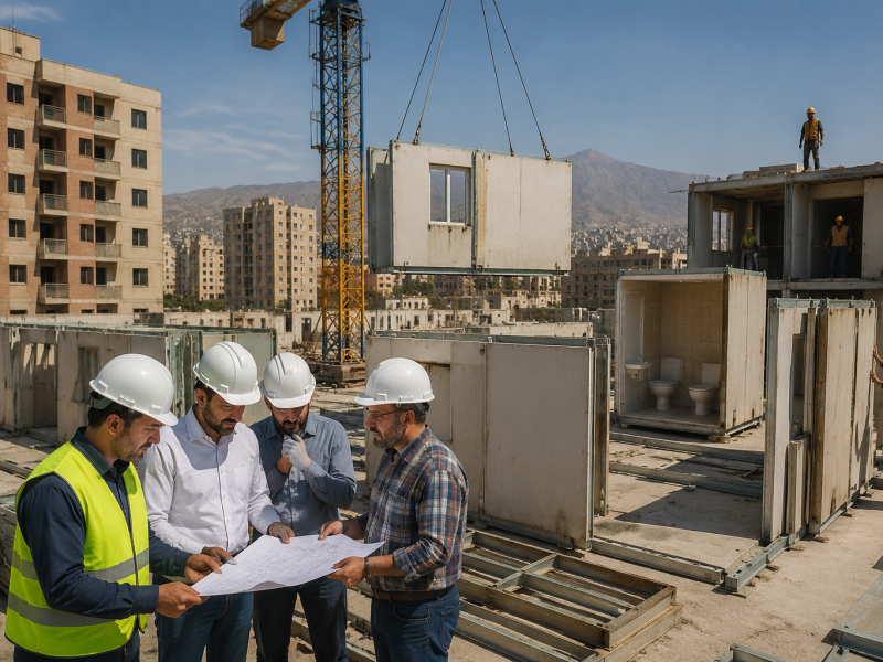 نقشه راه انجمن تولیدکنندگان و فناوران صنعتی‌ ساختمان برای ارتقای کیفیت و تاب‌آوری در بازسازی کشور